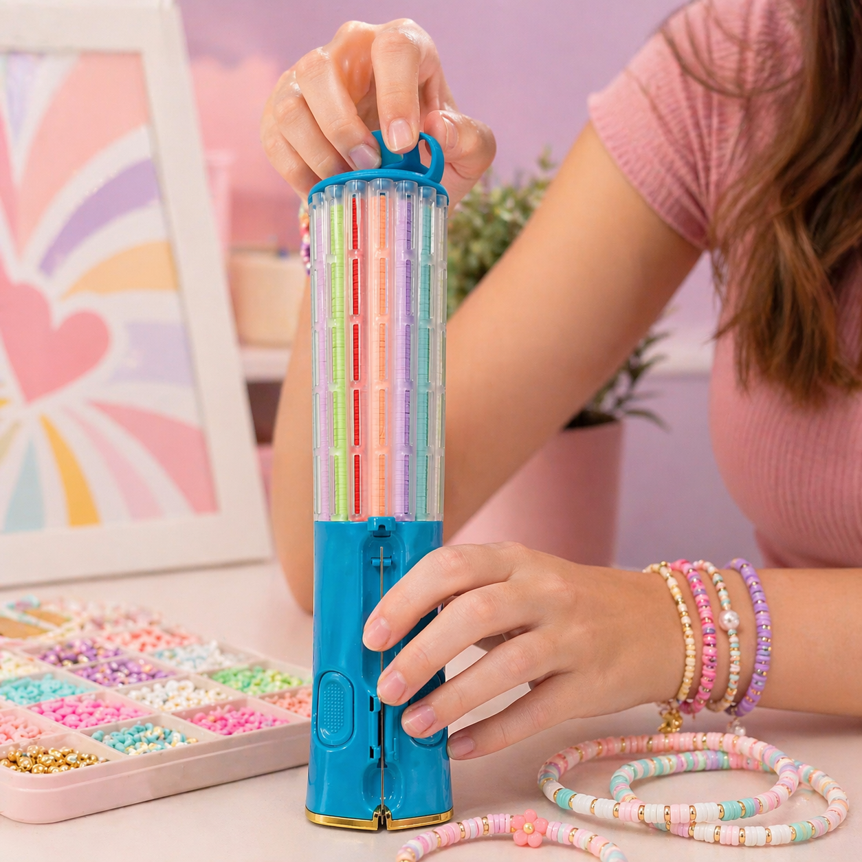 DIY Bead Bracelet Maker Kit